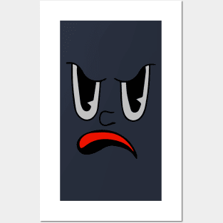 Angry Face Posters and Art